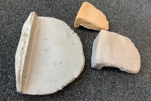 Corner piece Flagstone River